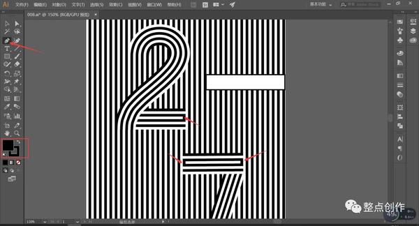 aips教程线性海报制作方法来一波