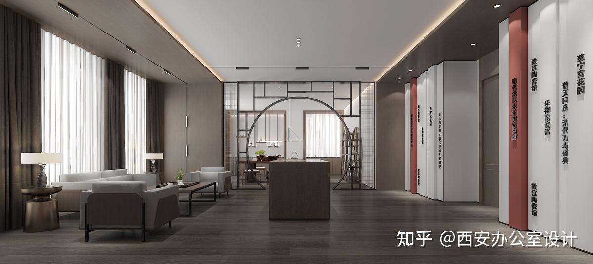 西安国企办公室装修设计图 - 知乎