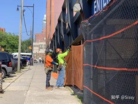 常去法拉盛的要注意啦這家超大停車場存在嚴重安全問題關閉整修