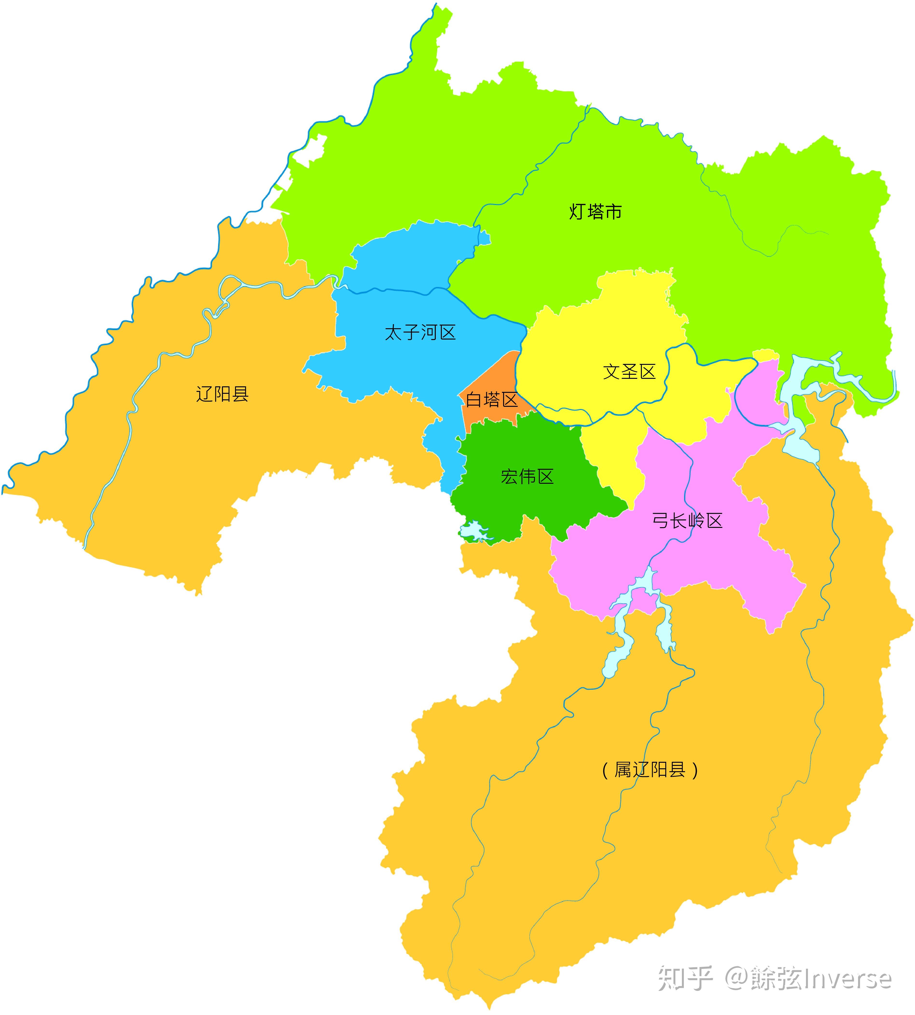 辽宁省各市县地图图片图片