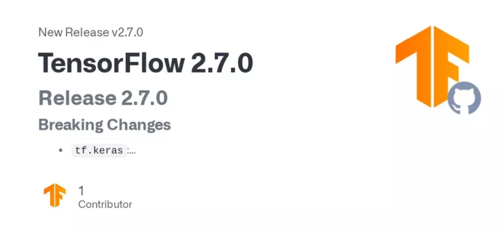 Tensorflow 2 7正式版上线，改进tf Keras调试，支持jax模型到tensorflow Lite转换 知乎