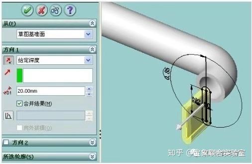 SolidWorks打扁管的最快画法 - 知乎