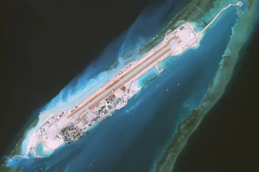 填海造岛，越南接近完成在南海的军事化前哨建设 - 知乎