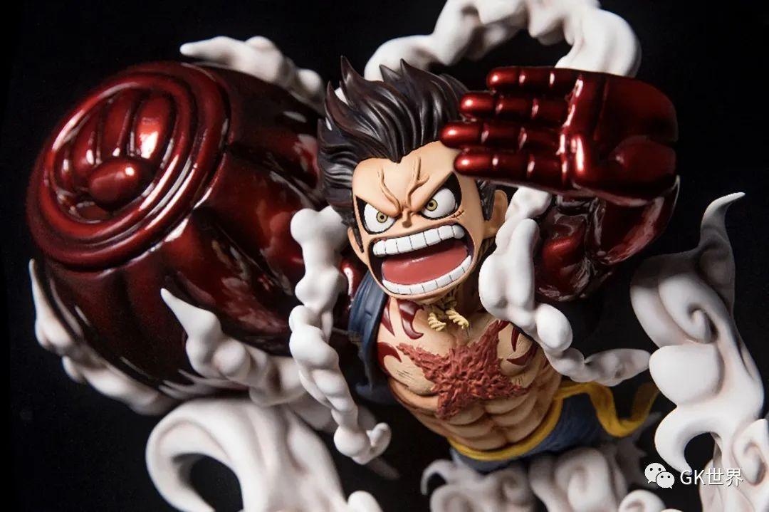 千模studios"弹力喷射"四档路飞:揍飞明哥的必杀一击!