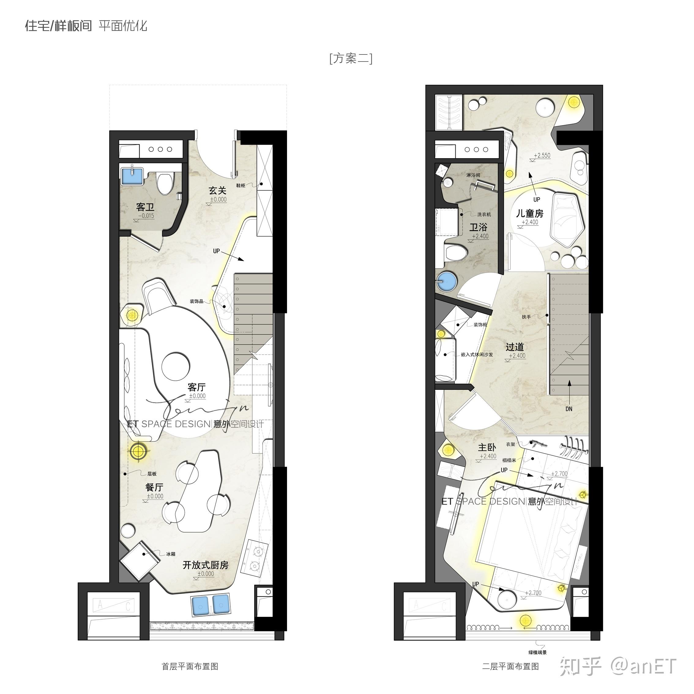 【平面户型优化】3月份，知乎住宅户型平面优化/改造大集合 - 知乎
