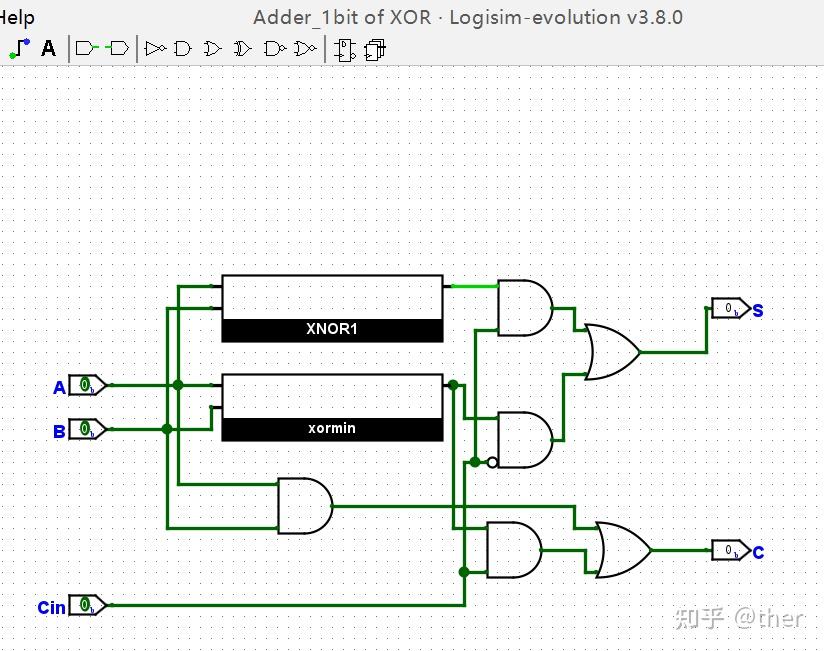 [一生一芯]4bit原码(有符号数)加法器 - 知乎