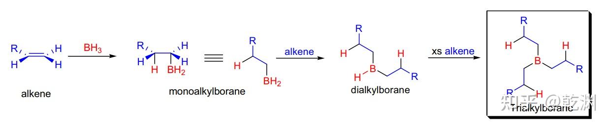 Brown Hydroboration (硼氢化)反应 - 知乎
