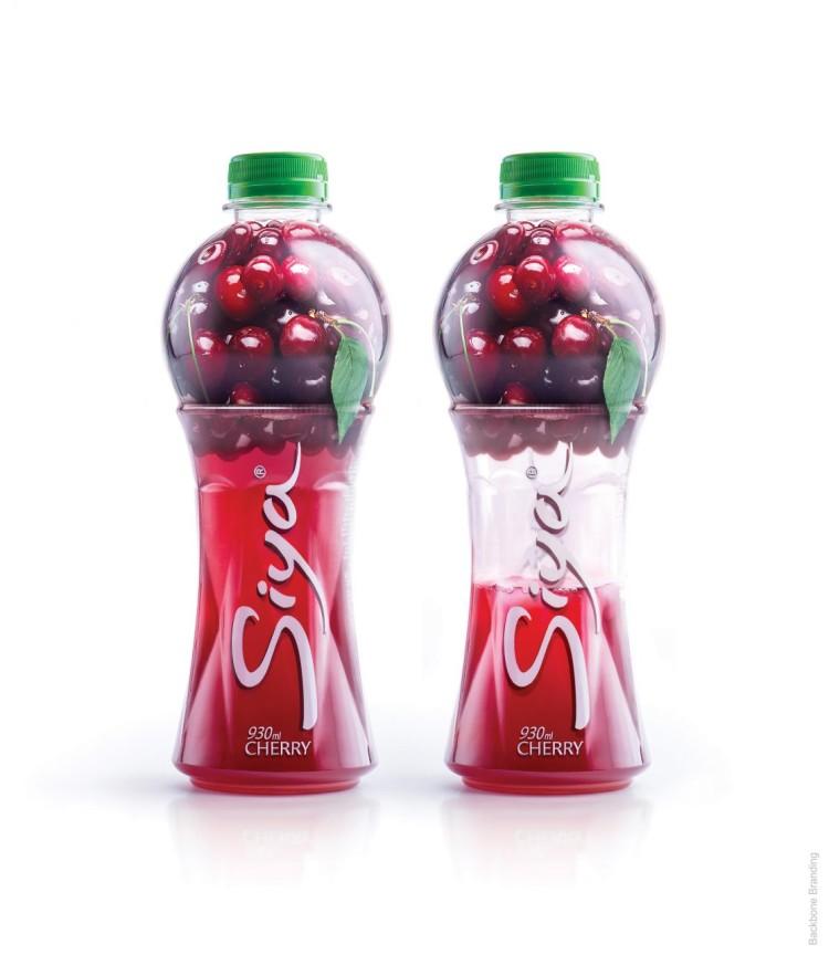 玻璃杯一整颗水果宝特瓶设计