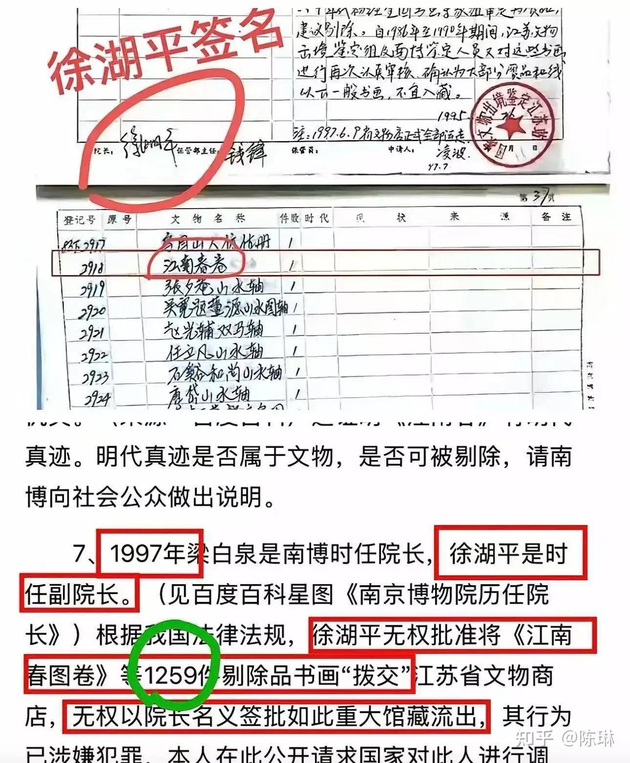 南京博物院事件升级!庞叔令通过港媒发布声明,称徐湖平“涉嫌犯罪”,要求对其调查 - 知乎