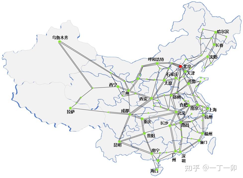 也稱一干光纜線路,是省會長途節點,一線城市長途節點,國家算力樞紐