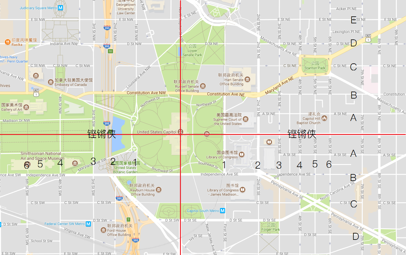 华盛顿地图_地图窝