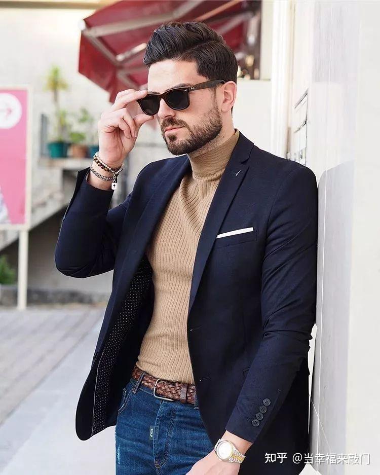 西装配牛仔裤怎么搭配好看