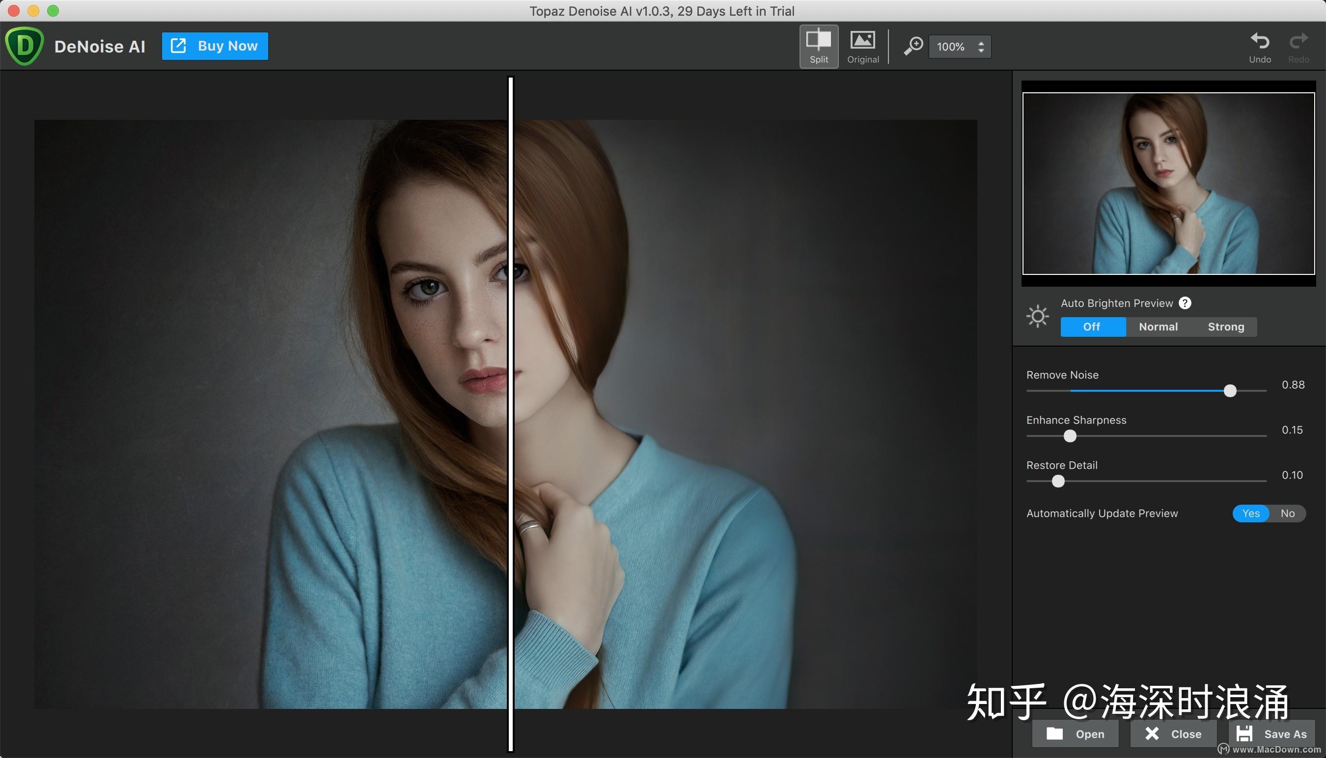 mac可以给图片降噪的软件topazdenoiseai