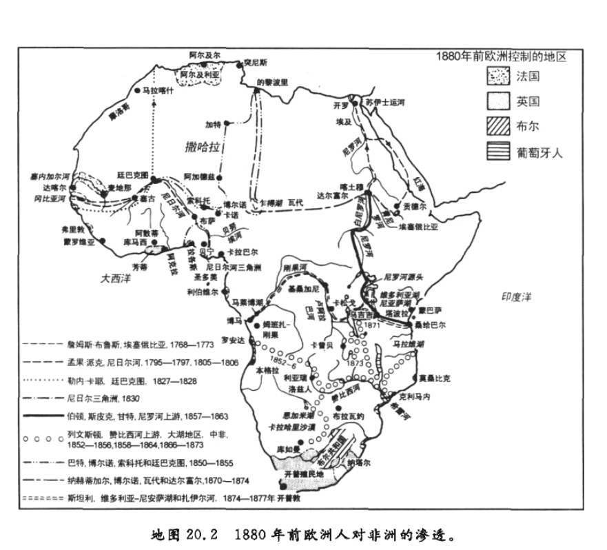 1900年南非殖民地图图片