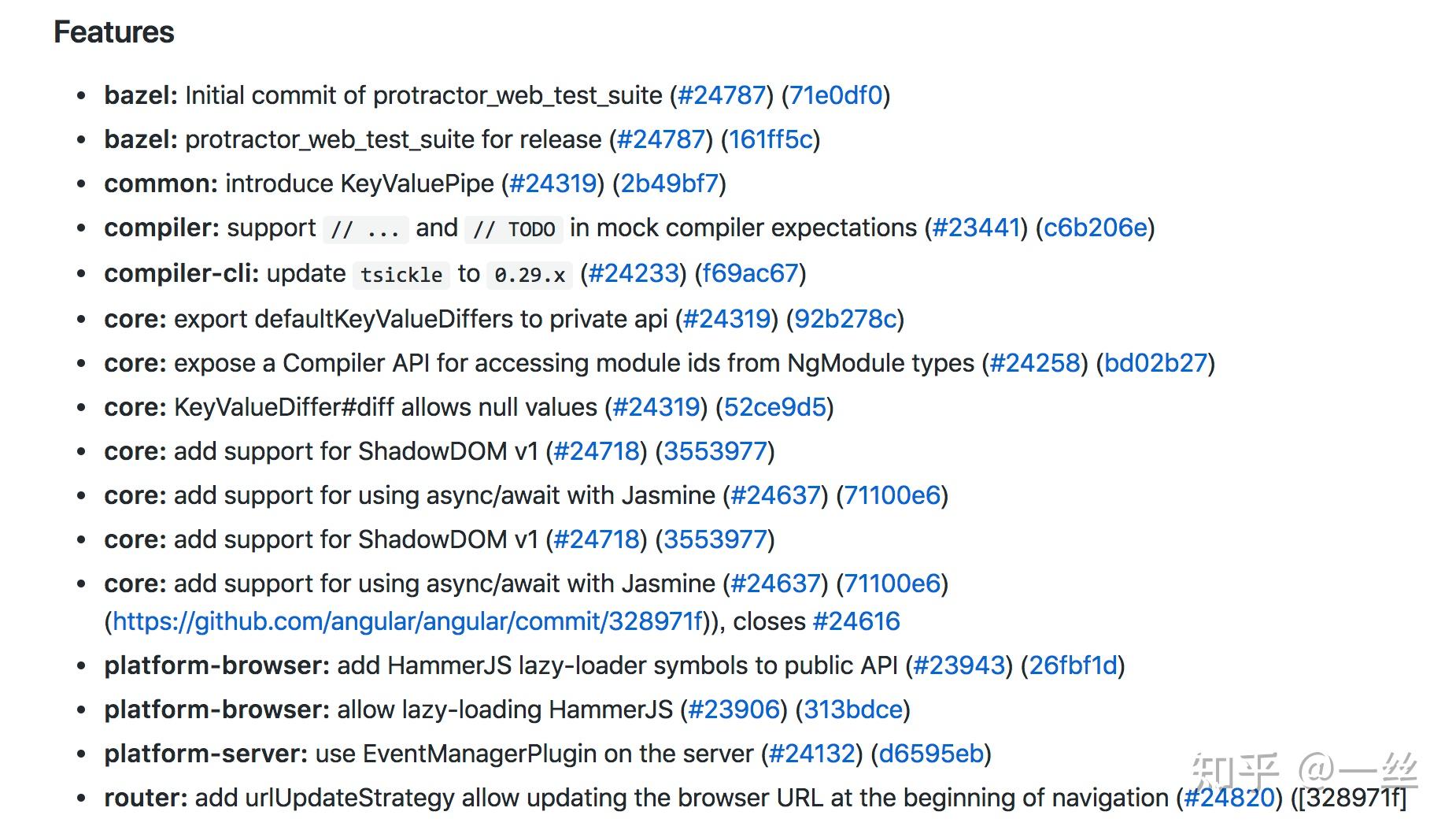 web 的 api,比如:custom elements,css variables 和 shadow dom 等