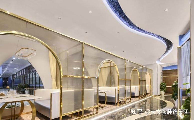 海鲜餐厅设计案例 | 一个深邃灵动的海底世界 - 知乎
