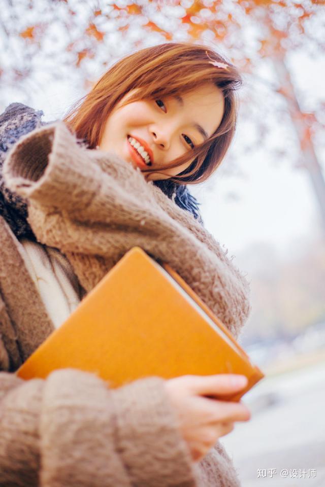 人像摄影中,可以多变换机位来发现人物不同角度的美,比如仰拍的机位就