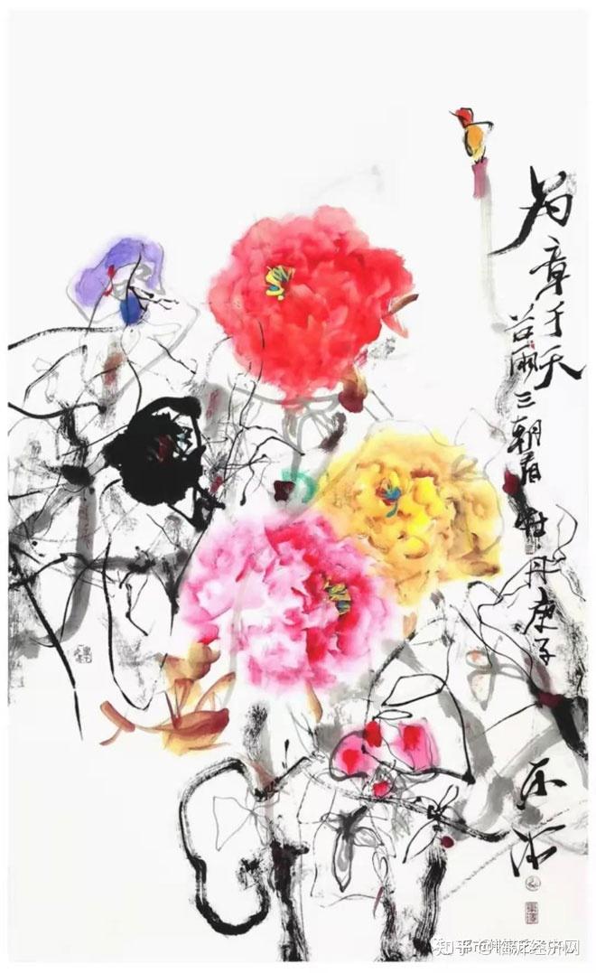 【都市传媒】牛年吉祥 | 书画名家大拜年之著名画家: 东泽《五彩呈瑞