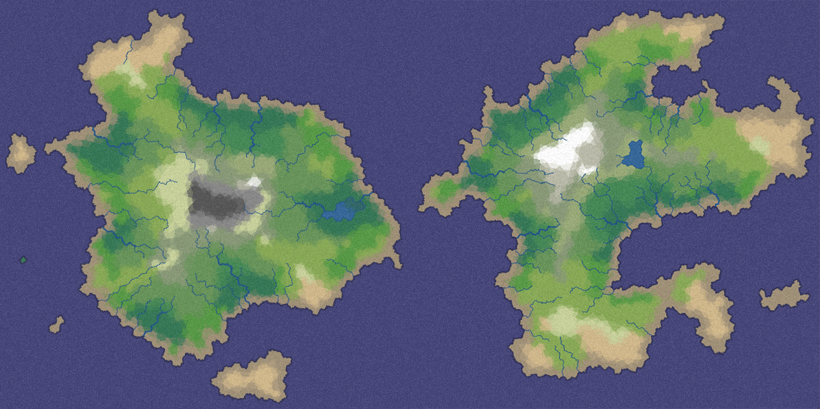 一套随机地图的生成方案