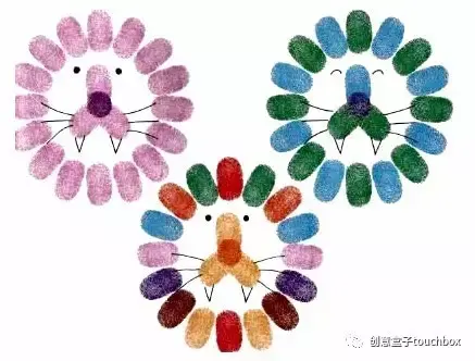 手指画应该怎么玩儿