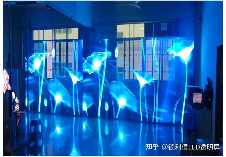 侧发光LED透明屏的优势是什么? - 知乎