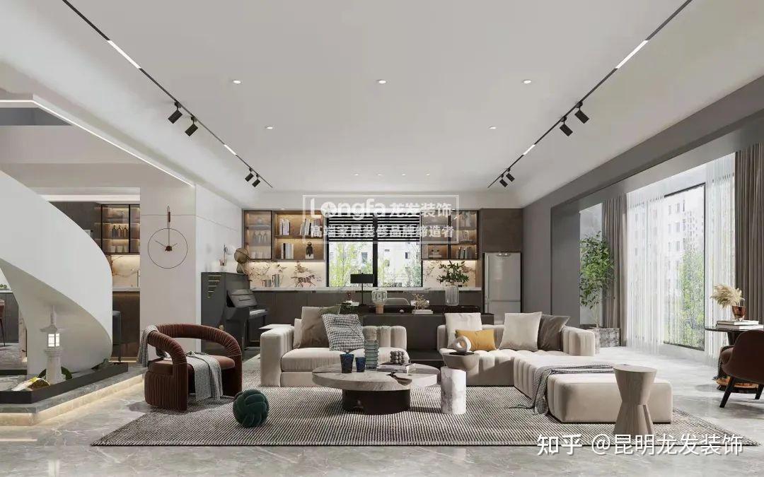 设计新作 | 188㎡意式极简,家之所在,心之所属! - 知乎