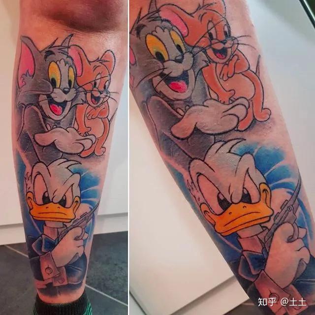 猫和老鼠导演去世用纹身纪念永远不能忘怀的tomjerry