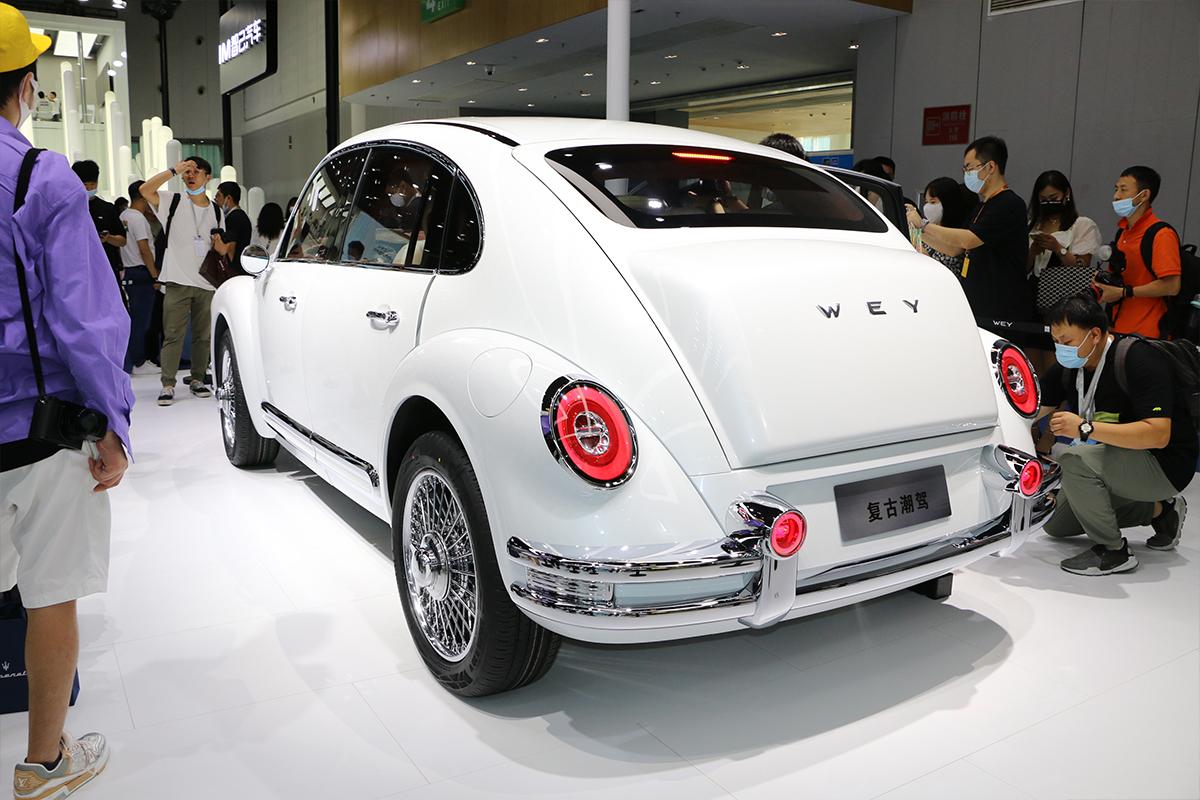 2021成都车展wey复古潮驾亮相