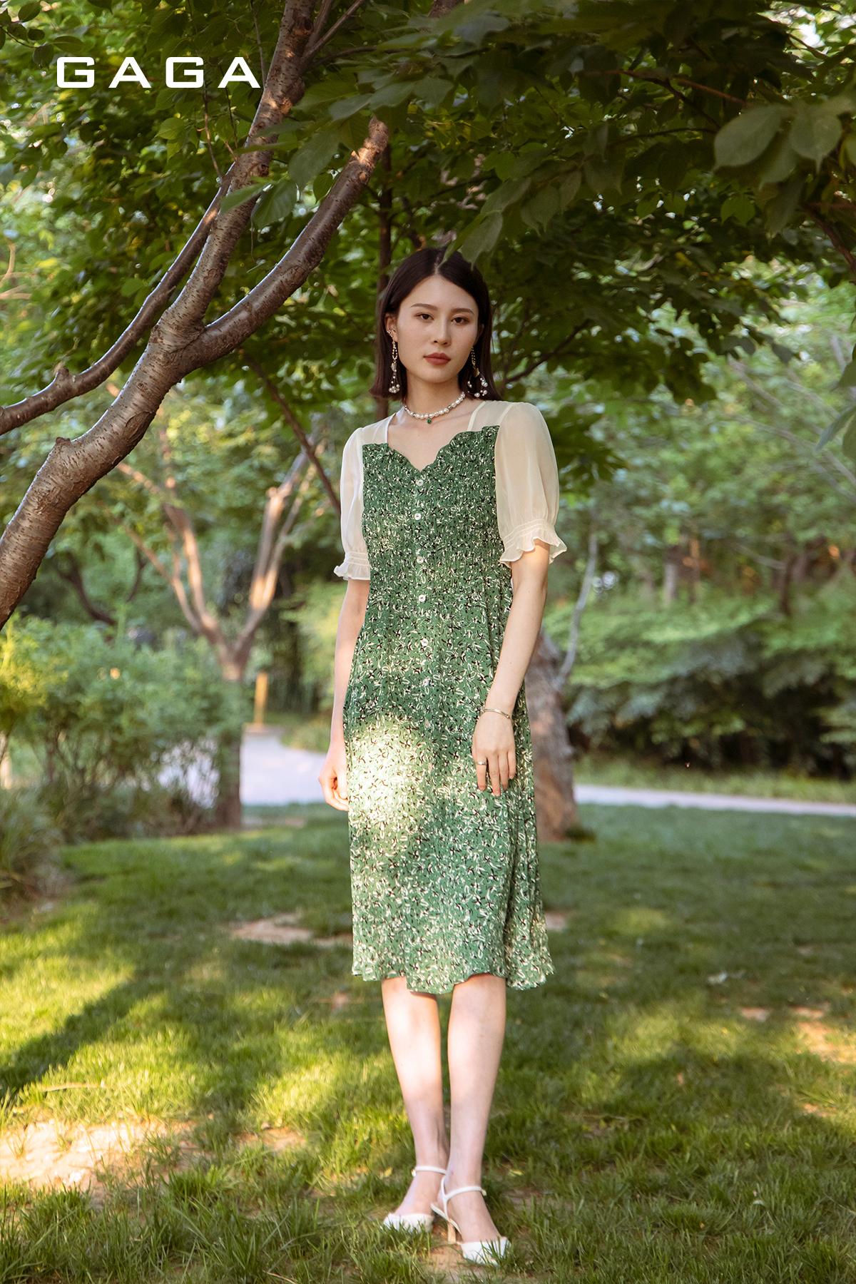 gaga女装盛夏无法拒绝的碎花元素