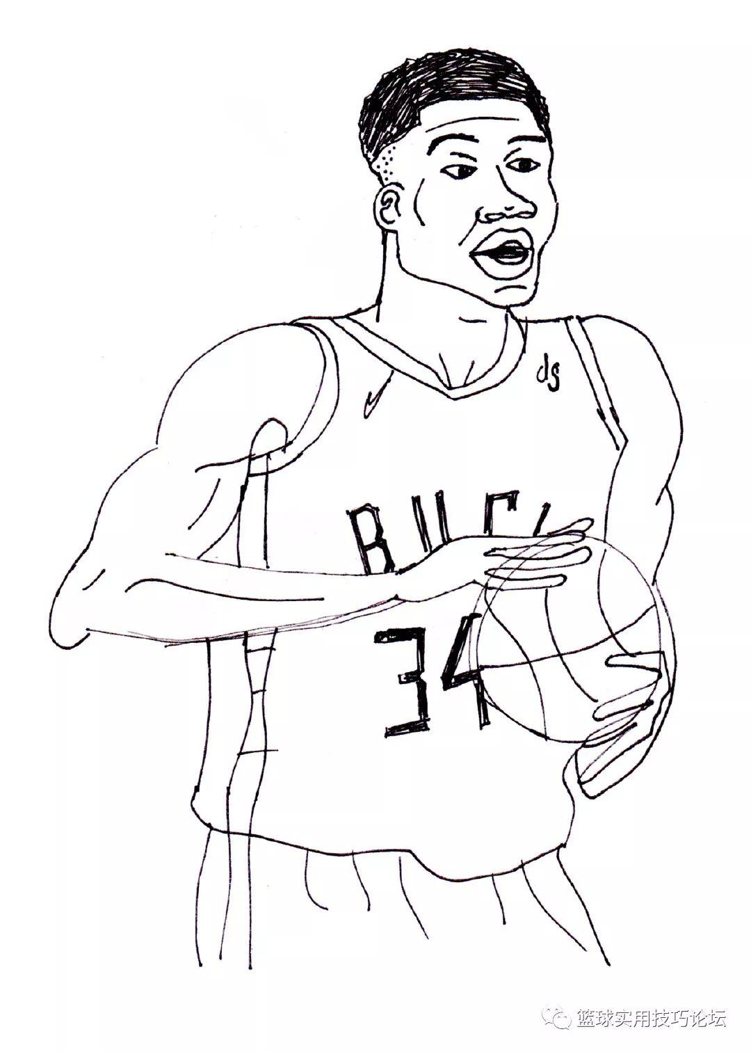 灵魂画风的nba球星漫画!看到第几幅你哭了? - 知乎