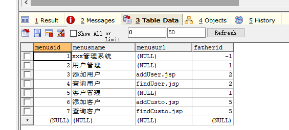 engine=innodb default charset=utf8