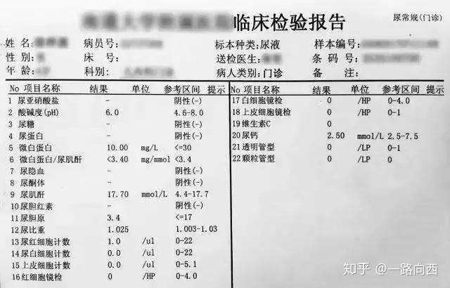 体检报告里的尿常规化验单怎么看？一文读懂！ 知乎