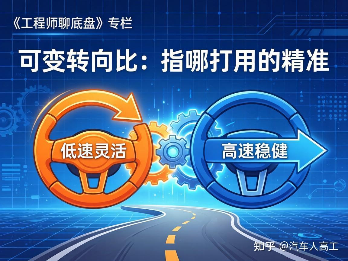 指哪打哪的精准:可变转向比如何“改变”传动比?