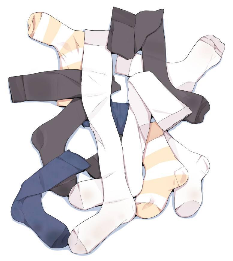 本文仅从艺术的方向深度分析动漫少女们的袜子着装,以求真的态度来