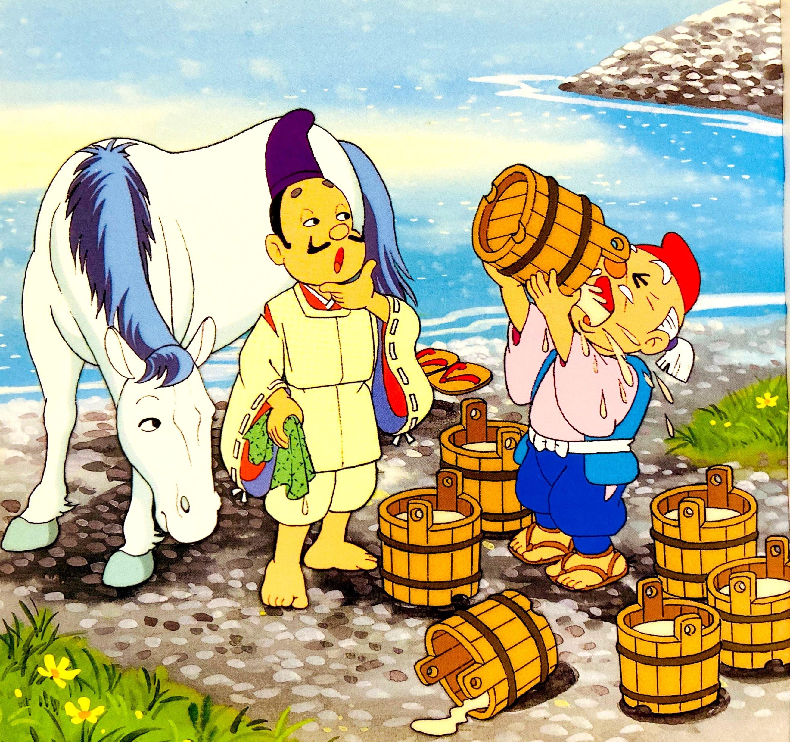 【童话名著·绘本】日本民间故事《老爷爷和麻雀》 - 知乎