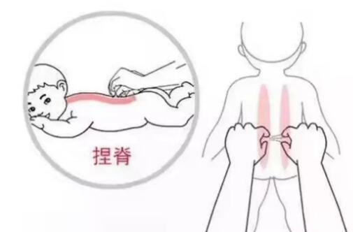用捏积法给孩子消积食
