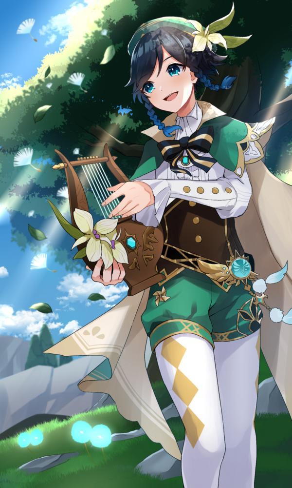 《原神》温迪壁纸合辑 - 知乎