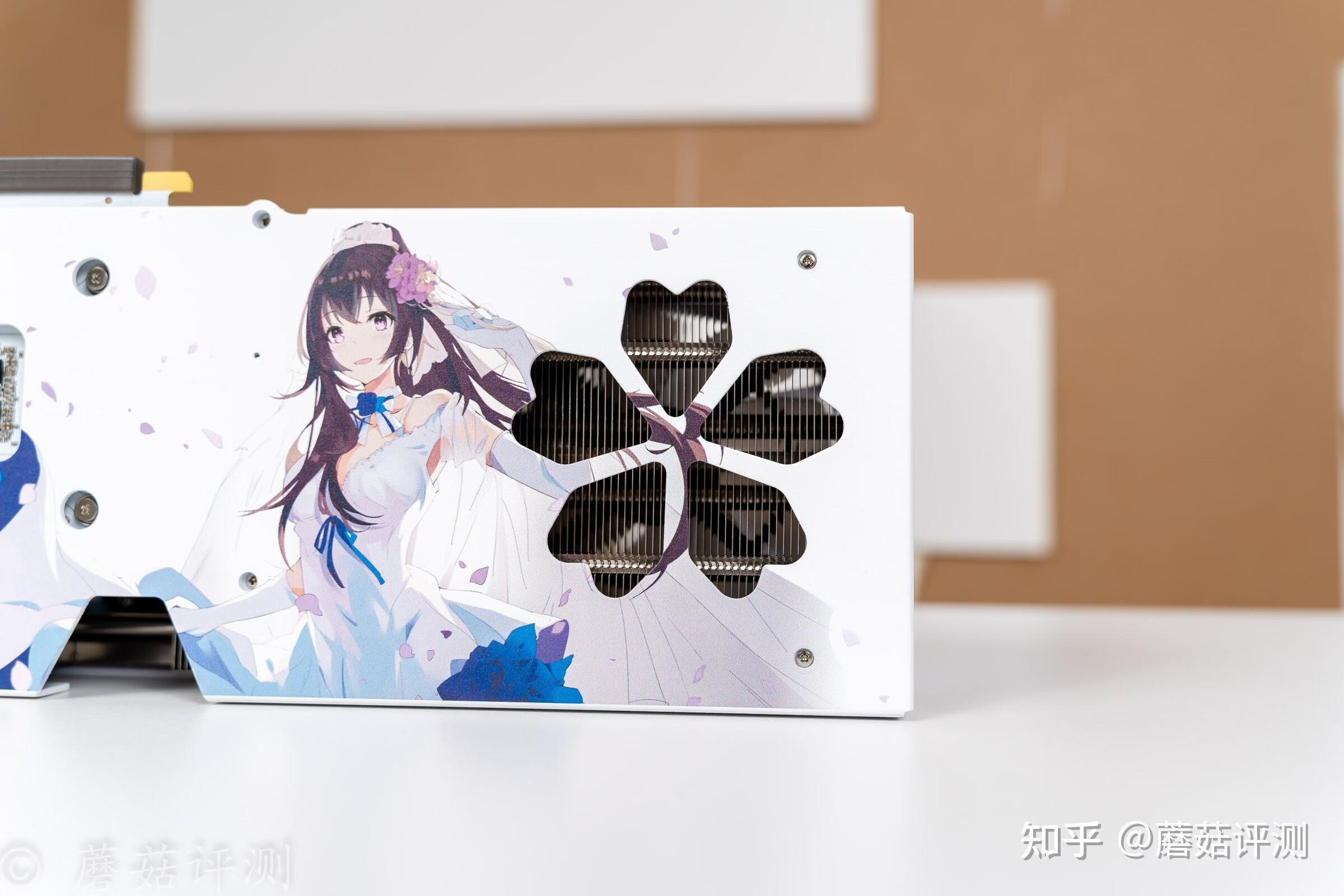 外观精致灯效漂亮散热优秀盈通rtx4070ti樱瞳花嫁显卡评测