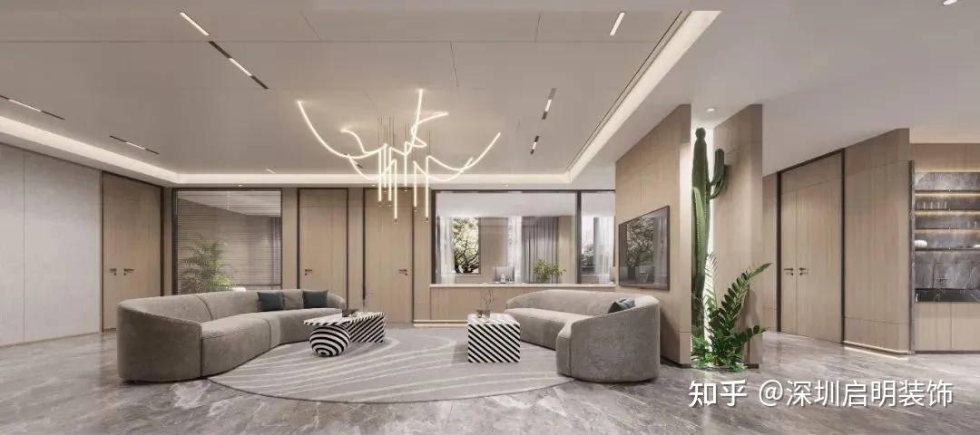 艺术办公空间装修设计——开启健康、舒适、灵动的工作新篇章 - 知乎