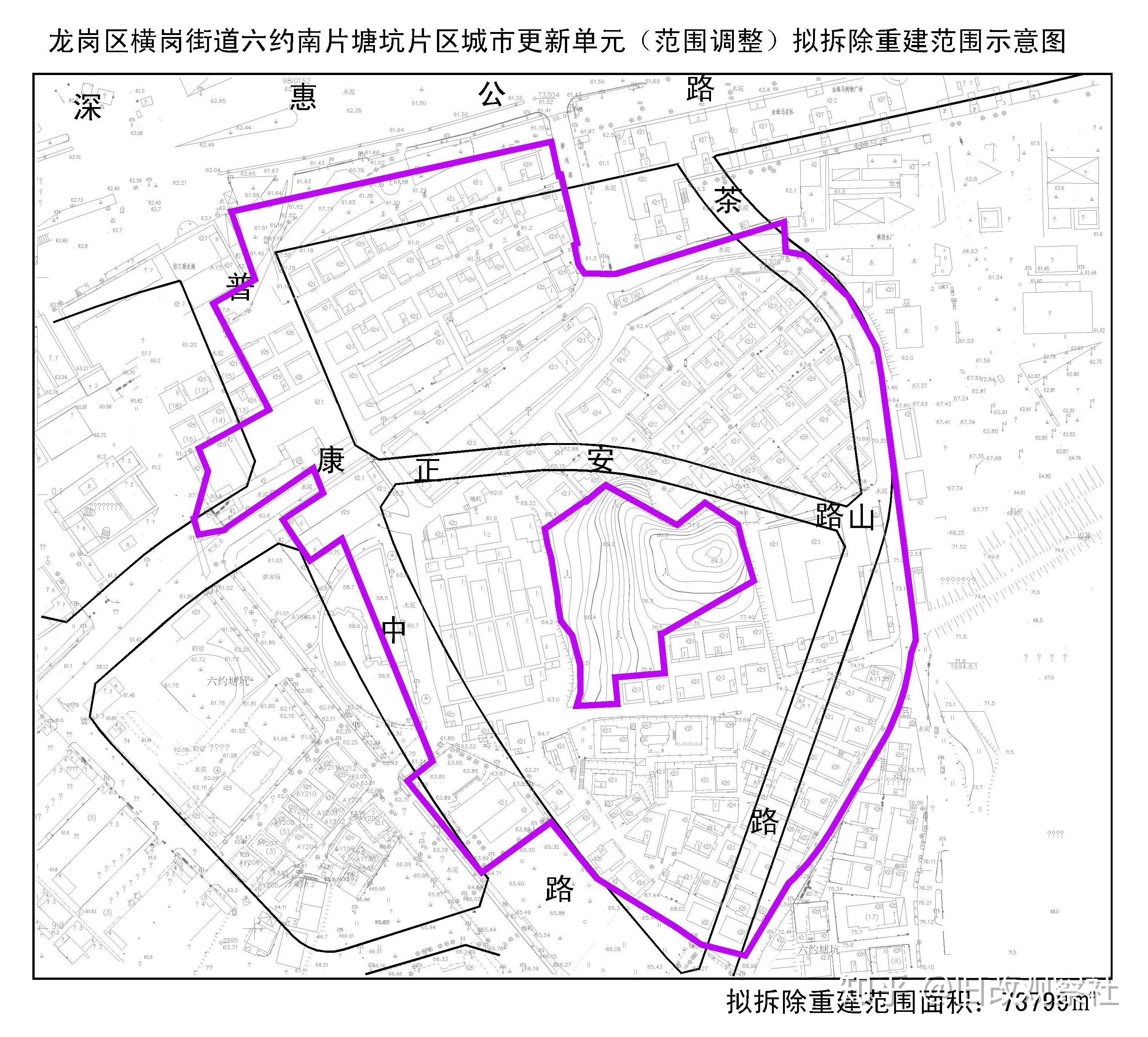 深圳横岗地图图片