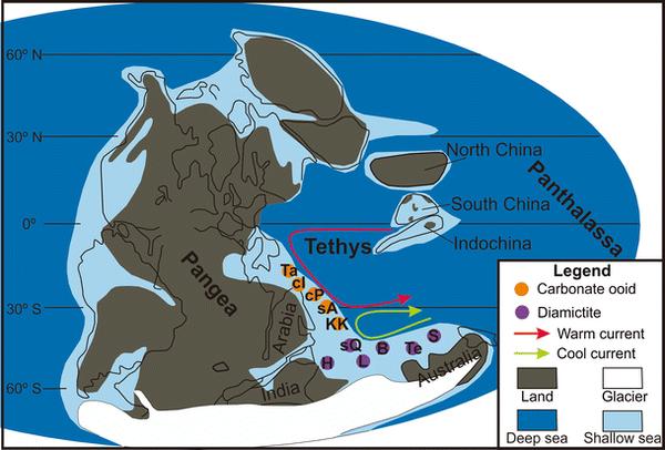 二叠纪末大灭绝沉寂的海洋