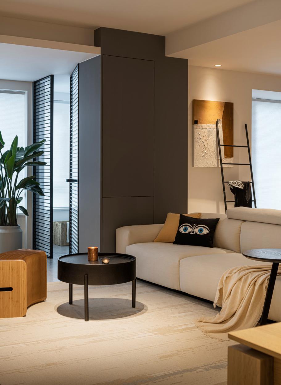 一统国际家居:一室一厅| "三区合一"的互动空间,空间与生活相糅合!