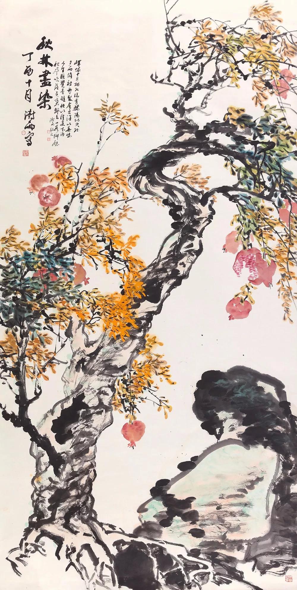 陕西省美术博物馆:花间逸趣 · 当代中国花鸟画系列展 - 知乎