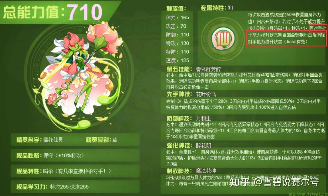 不过今天不讨论进阶的正统性,主要讨论下魔花仙灵的强度以及用处.