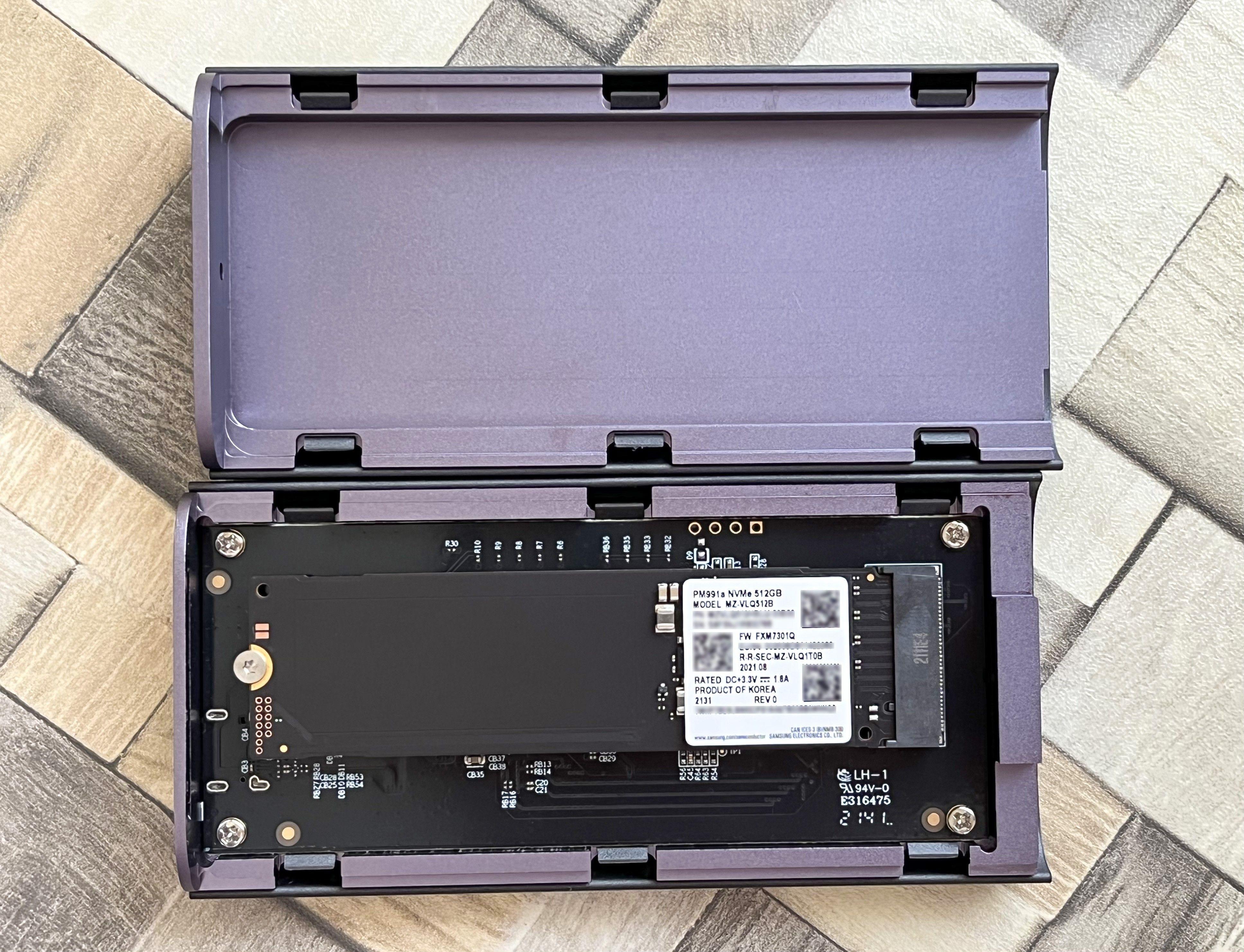 极速存储双芯主控绿联usb40nvmessd硬盘盒双平台测速分享