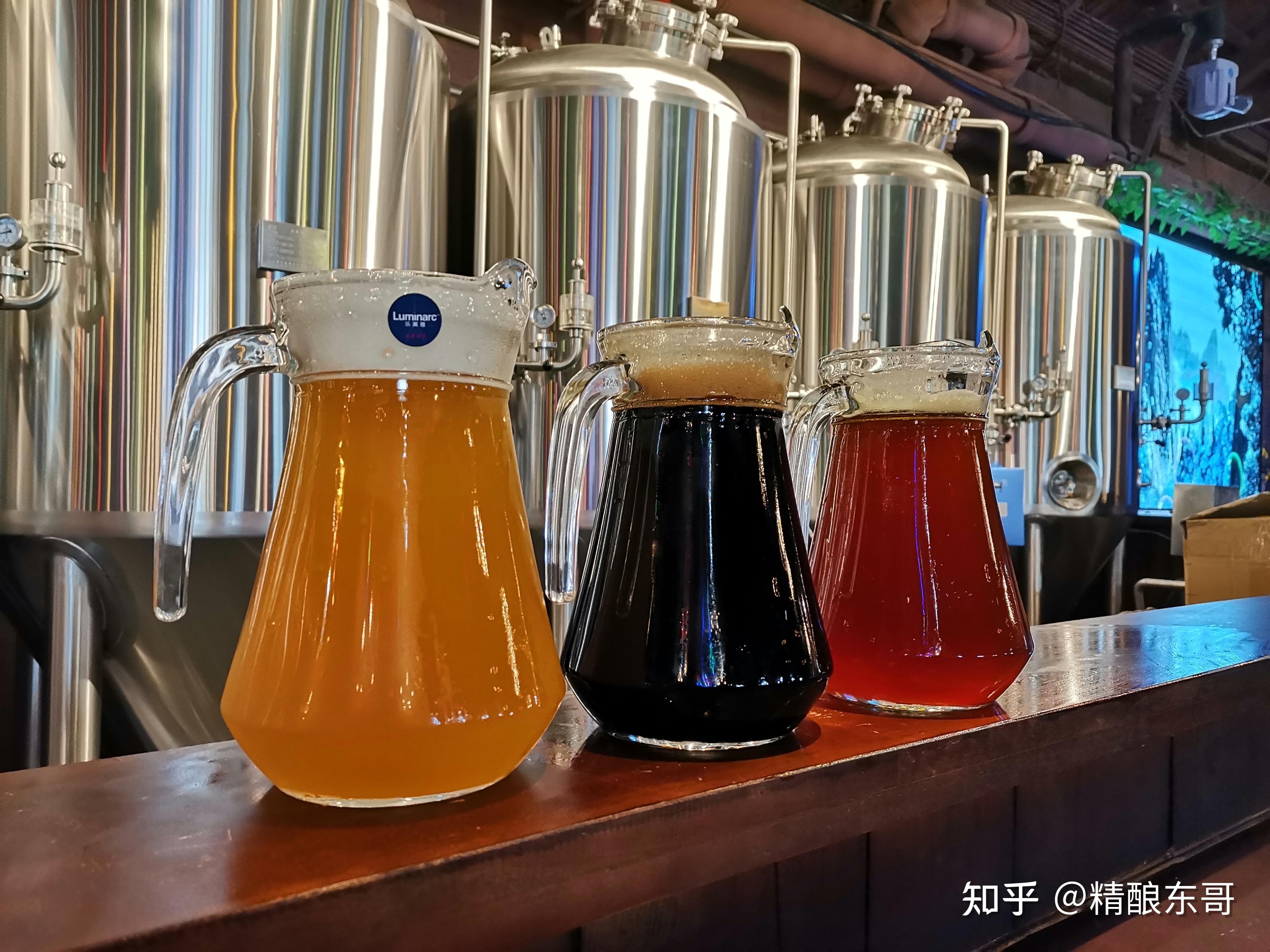 想投入小点的话可以选择弄个小啤酒屋,从精酿工厂进现成的精酿桶啤