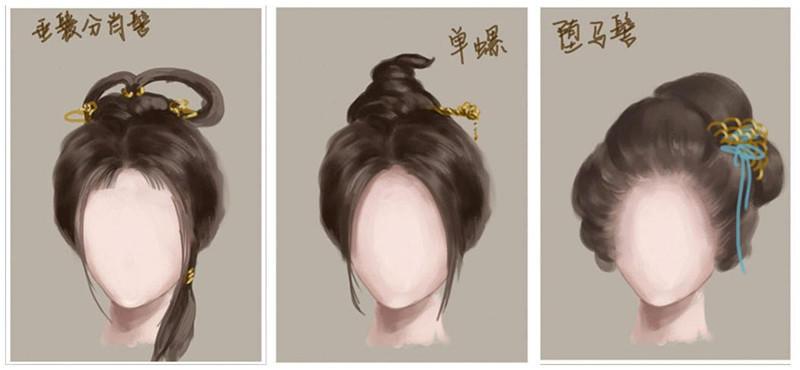 涨知识!!古代女子发髻 - 知乎