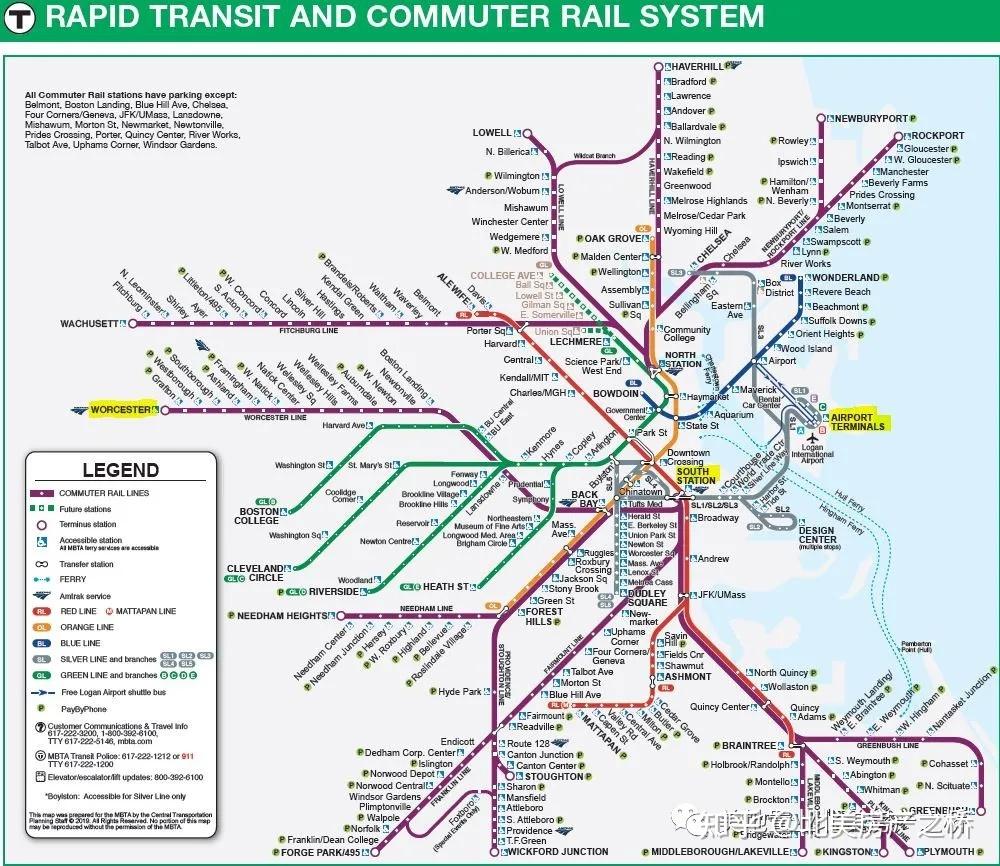 allston地理位置常优越,周边交通网络非常发达:不仅能够搭乘地铁绿线b
