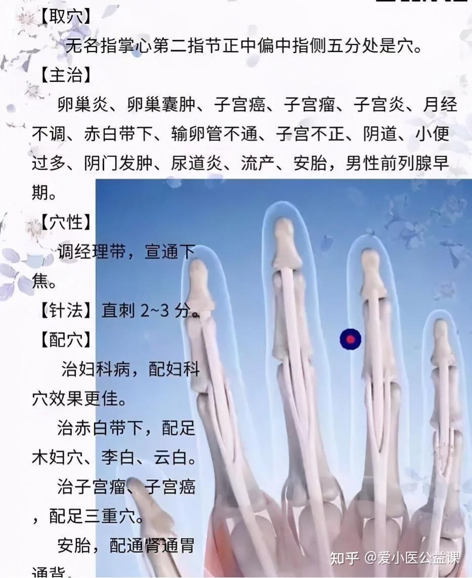 董氏奇穴多囊卵巢综合症:肩六,妇科穴、还巢穴、下三皇、太冲 - 知乎