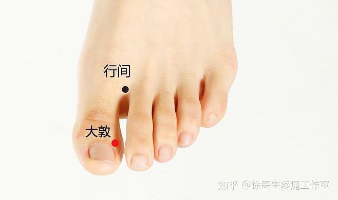 大敦穴、太冲穴、行间穴，人体三大养肝穴位！ - 知乎